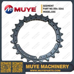 CAT D3C Track Segment 190-7396 | Interchangeable OEM Track Shoe Segment For Caterpillar D3C Bulldozer MUYE Aftermarket Parts